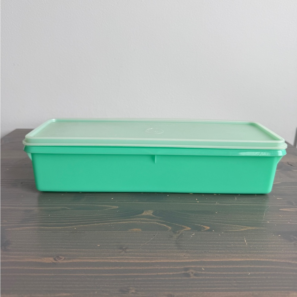 Vintage Tupperware slim container